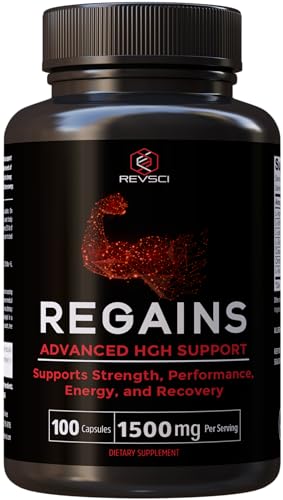 HGH Supplements for Natural Muscle Growth - 100 Pills