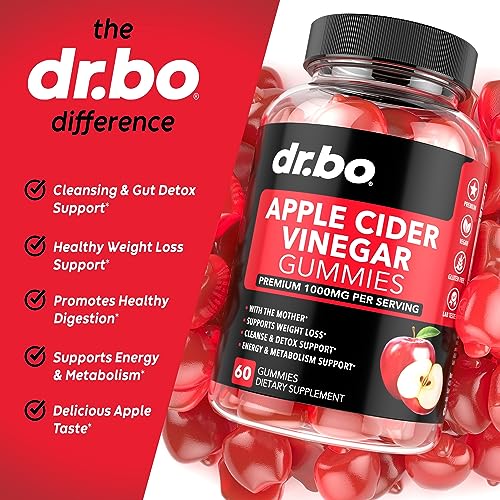Apple Cider Vinegar Gummies for Weight Loss & Detox