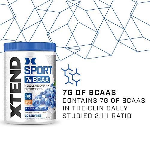 XTEND Sport BCAA Blue Raspberry Hydration Powder