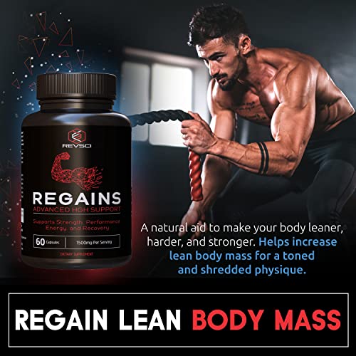 HGH Supplements for Natural Muscle Growth - 100 Pills