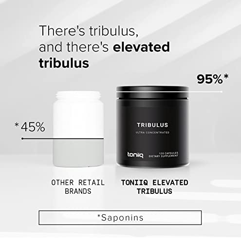Toniiq Ultra Strength Tribulus Capsules - 1300mg Formula