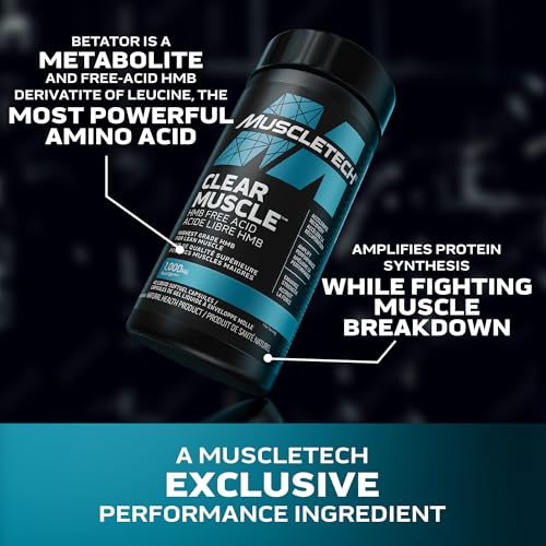 Muscletech HMB 1000mg for Lean Muscle Recovery