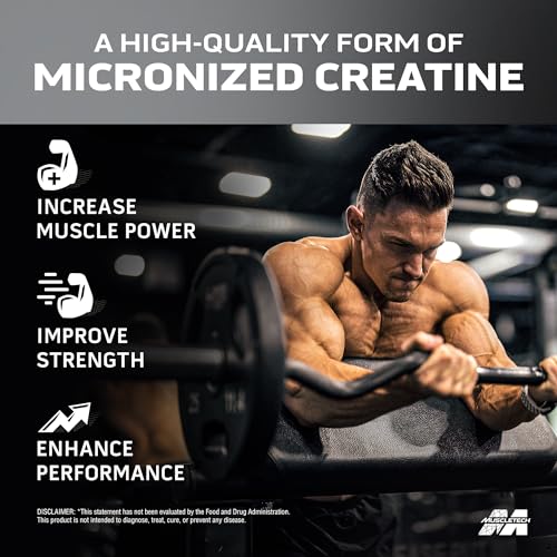 MuscleTech Platinum Creatine Monohydrate Powder Unflavored