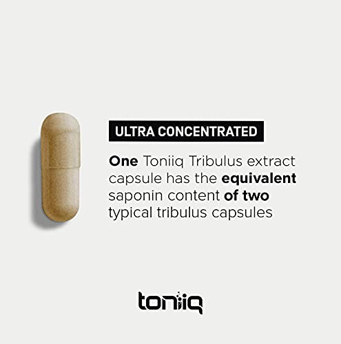 Toniiq Ultra Strength Tribulus Capsules - 1300mg Formula