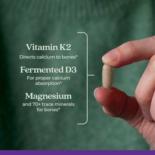 Organic Calcium with Magnesium & Vitamin D3+K2 Tablets