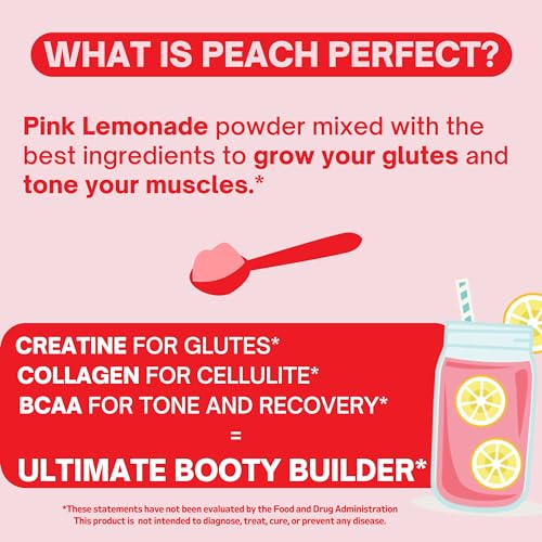 Peach Perfect Vegan Creatine Powder with BCAAs