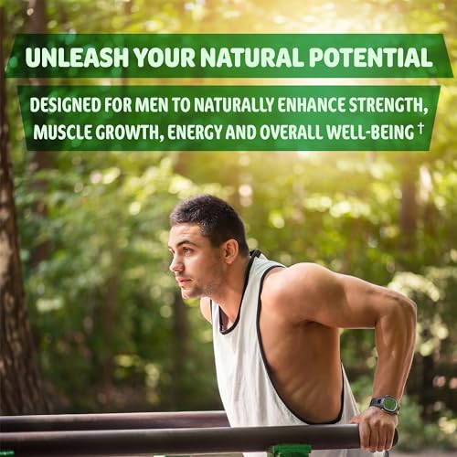 Testosterone Booster for Men - Muscle & Energy Aid