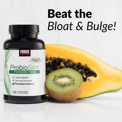 ProbioSlim Probiotic Fiber Weight Loss Supplement Capsules