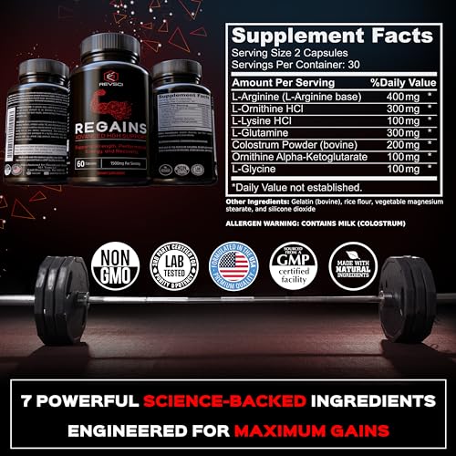 HGH Supplements for Natural Muscle Growth - 100 Pills