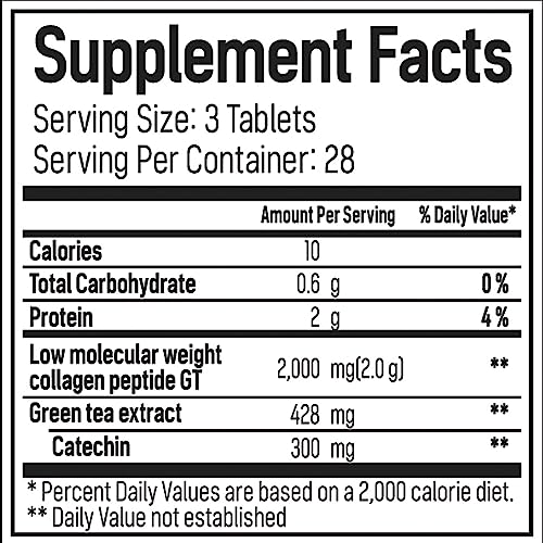 BB LAB Slimming Plus Korean Collagen Tablets 84Ct