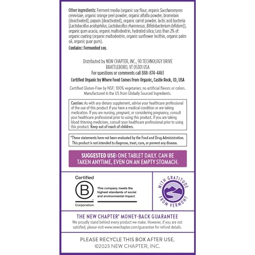 New Chapter Women's Multivitamin 40+ for Energy & Wellness
