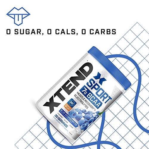 XTEND Sport BCAA Blue Raspberry Hydration Powder