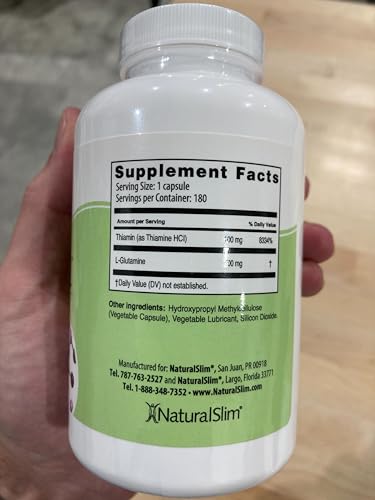 NaturalSlim Crave Control Appetite Suppressant - 180 Caps