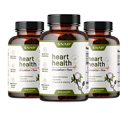 Snap Supplements Heart & Blood Circulation, 270 Capsules