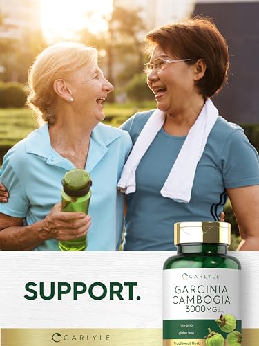 Carlyle Garcinia Cambogia Extract 3000mg, 180 Capsules