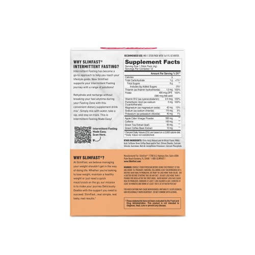 SlimFast Electrolytes Energy Drink Mix - Fruit Punch