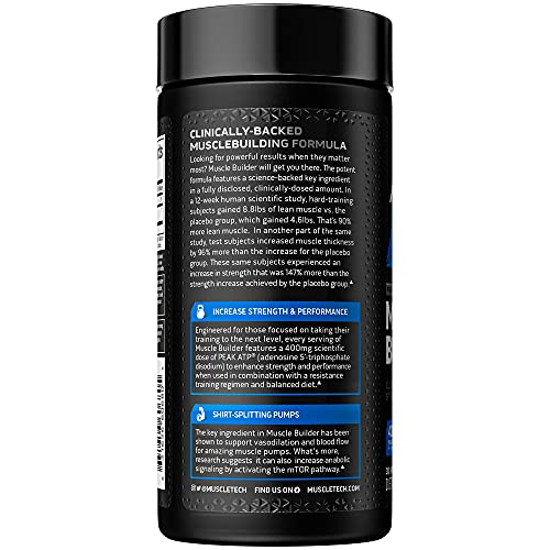 Muscletech Nitric Oxide Muscle Builder Capsules