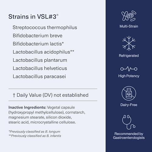 VSL #3 Probiotics Capsules for Digestive Health