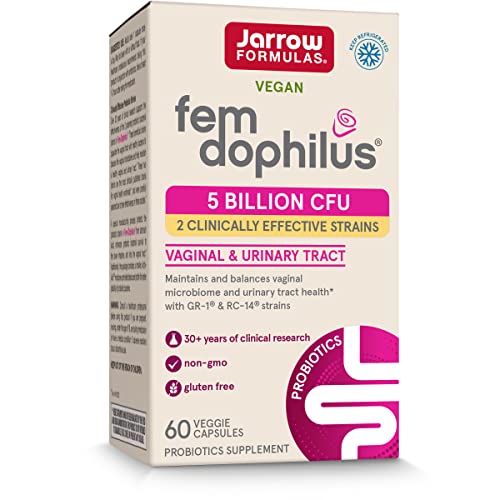 Jarrow Fem-Dophilus Probiotic Capsules for Women - Pack of 12