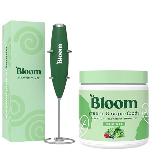 Bloom Nutrition Superfood Greens Powder + Probiotics, Gut Health