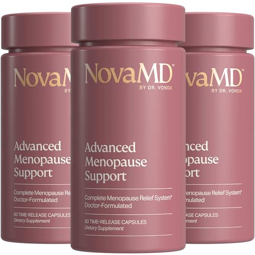 NOVAMD by Dr. Vonda | Menopause Supplement Triple Pack