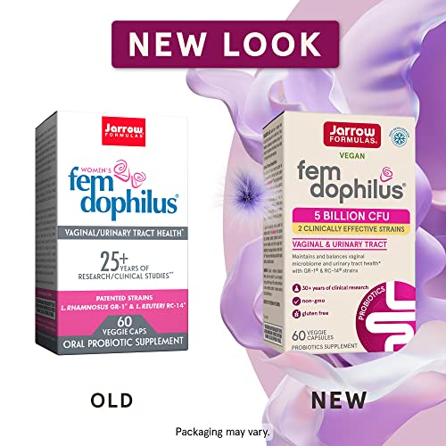 Jarrow Fem-Dophilus Probiotic Capsules for Women - Pack of 12