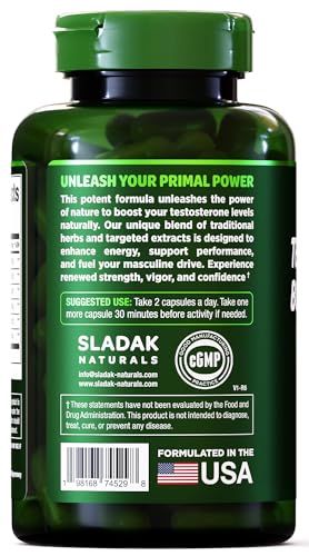 Testosterone Booster for Men - Muscle & Energy Aid