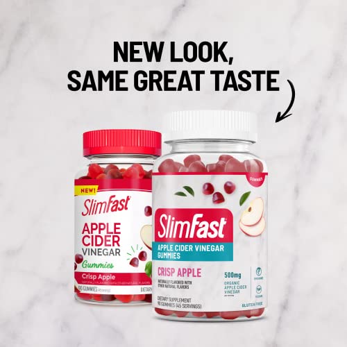 SlimFast Organic Apple Cider Vinegar Gummies 45 Servings
