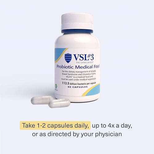 VSL #3 Probiotics Capsules for Digestive Health