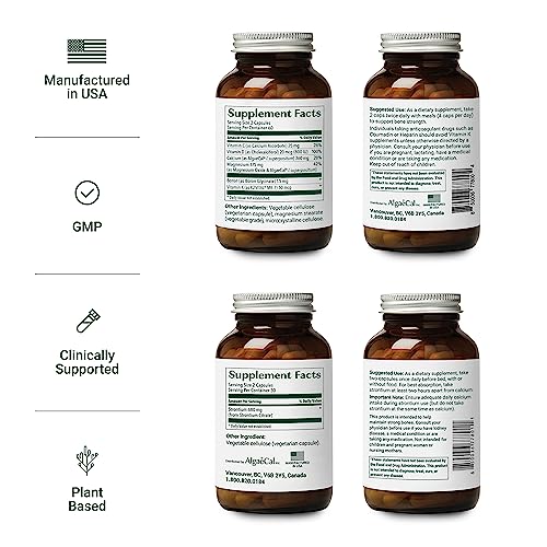 AlgaeCal Bone Builder Pack - Increase Bone Density, Clinically Supported