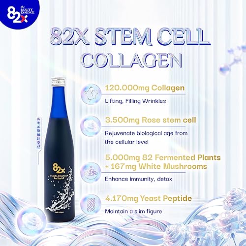 Marine Collagen Peptides Liquid Drink for Skin Hair Nails