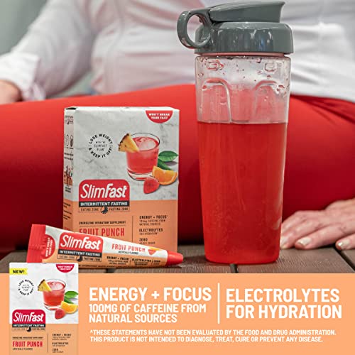 SlimFast Electrolytes Energy Drink Mix - Fruit Punch