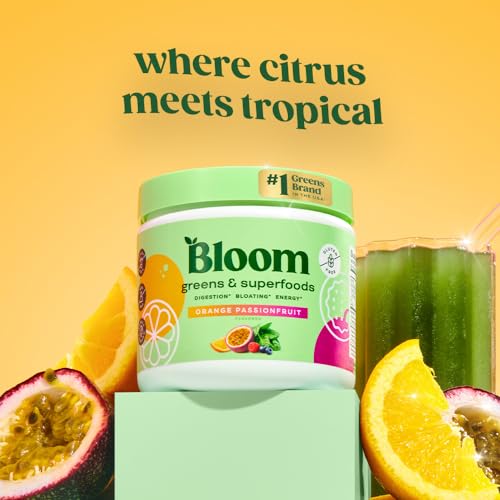 Bloom Superfood Greens Powder with Probiotics & Prebiotics