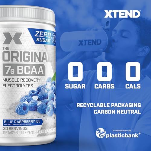 Xtend BCAA Powder Blue Raspberry Ice - Sugar Free