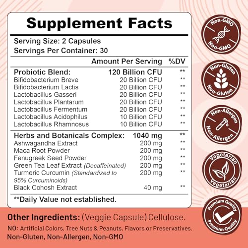 Trehealtt Menopause Supplements for Women, 13-in-1 Complex