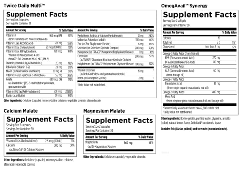 Daily Multivitamin Packets with Immune Support & Omegas