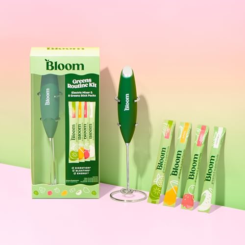 Electric Hand Mixer & Super Greens Powder Combo