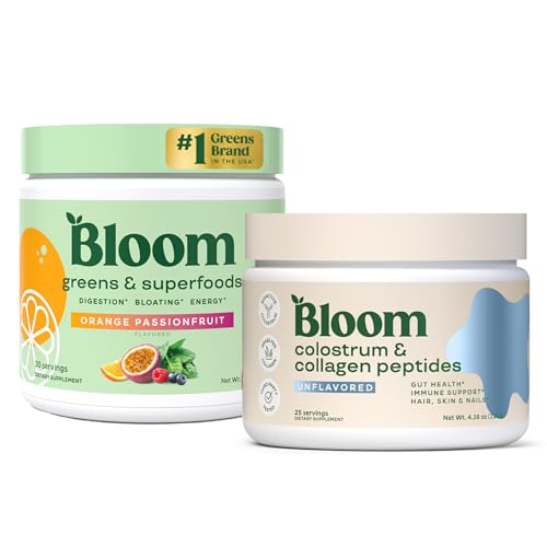 Bloom Nutrition Superfood Greens Powder with Digestive Support