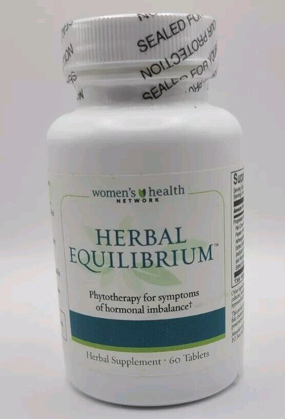 Herbal Equilibrium Supplement for Women's Health: 60 Tablets