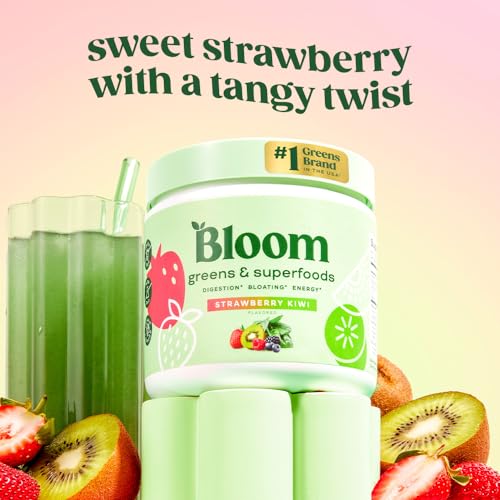 Bloom Nutrition Superfood Greens Powder with Digestive Support