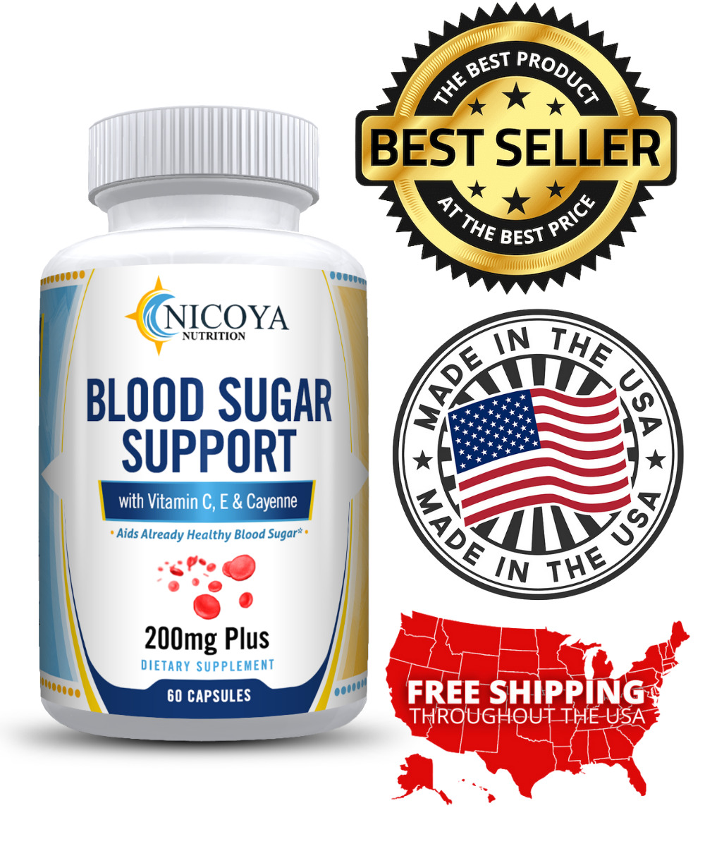 Natural Blood Sugar Support Supplement for Glucose Control