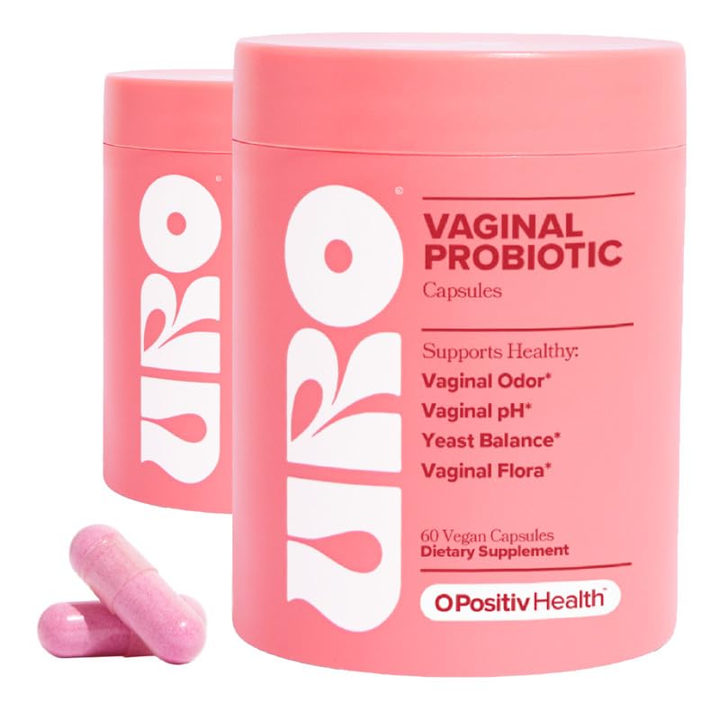 URO Vaginal Probiotic with Prebiotics & Lactobacillus Blend