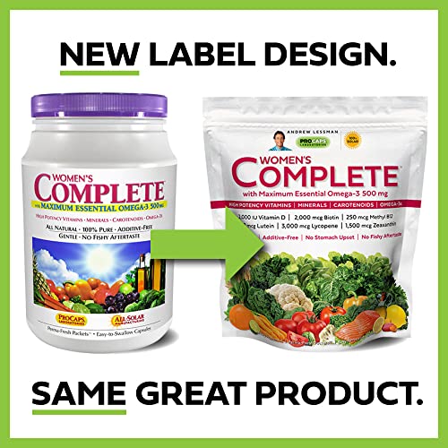 Women's Complete Multivitamin with Essential Omega-3 & Nutrients
