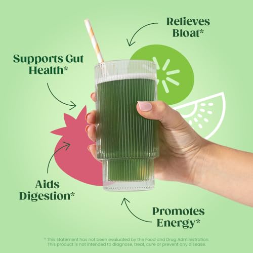Bloom Nutrition Superfood Greens Powder with Digestive Support