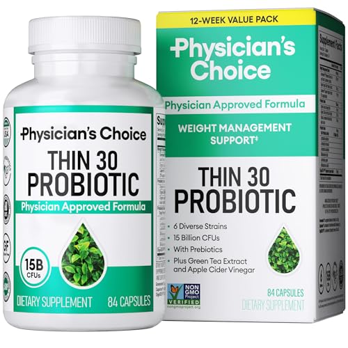 Physician's CHOICE Probiotics for Weight Management - 84ct