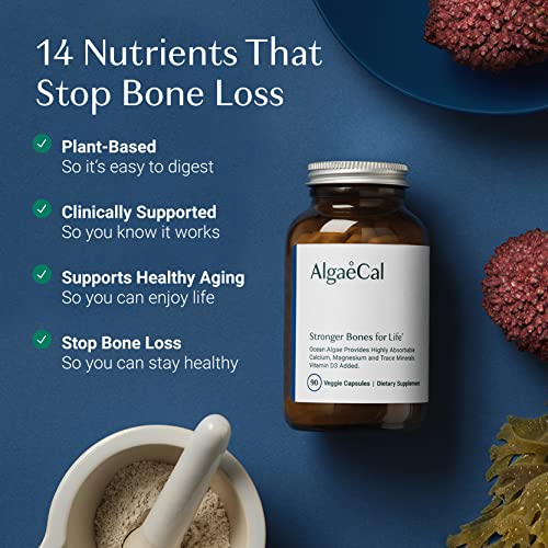 ALGAECAL Plant-Based Calcium Supplement with Vitamin D3