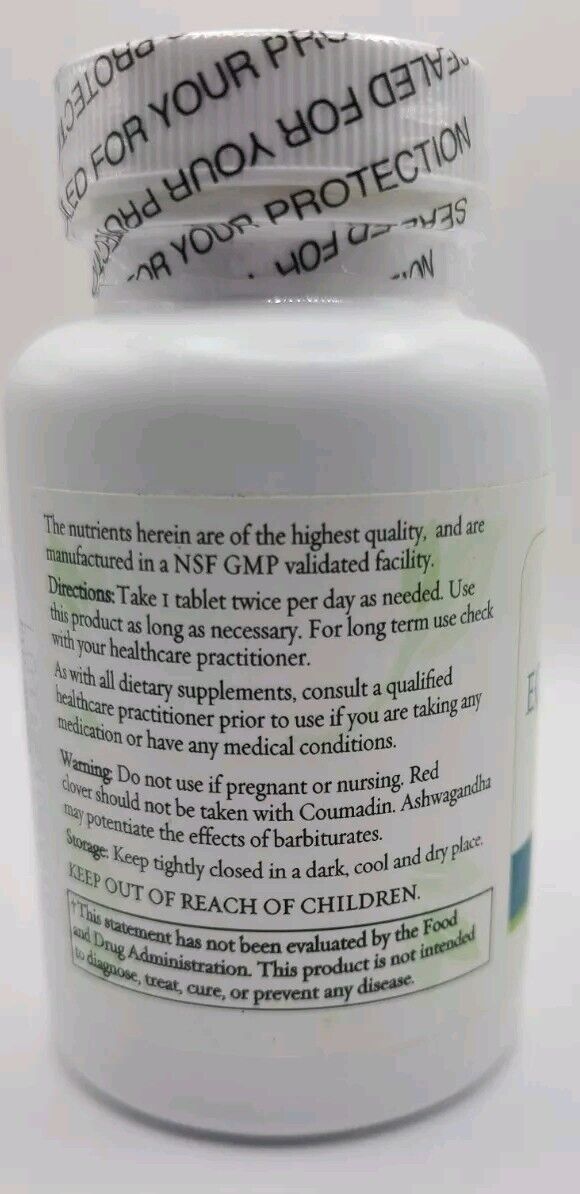 Herbal Equilibrium Supplement for Women's Health: 60 Tablets