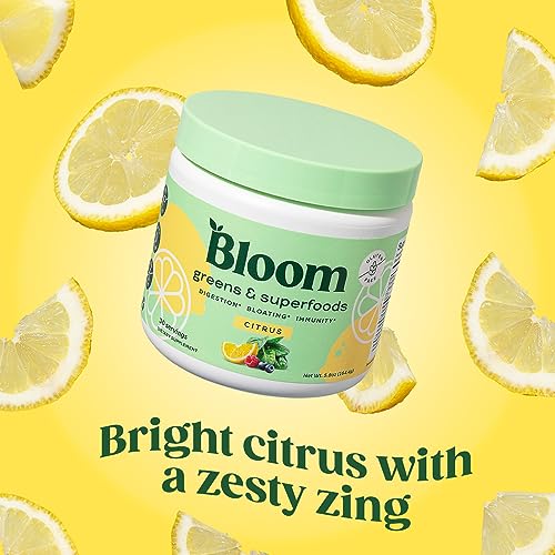 Bloom Nutrition Superfood Greens Powder with Gut Health