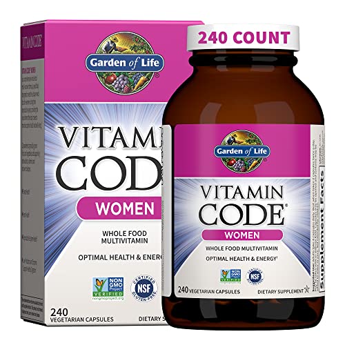 Garden of Life Women's Multivitamin, Whole Food, 240ct