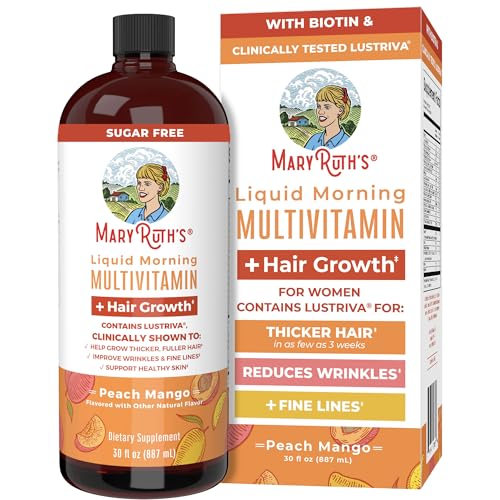 MaryRuth's Liquid Multivitamin + Lustriva® Hair Growth Vitamins